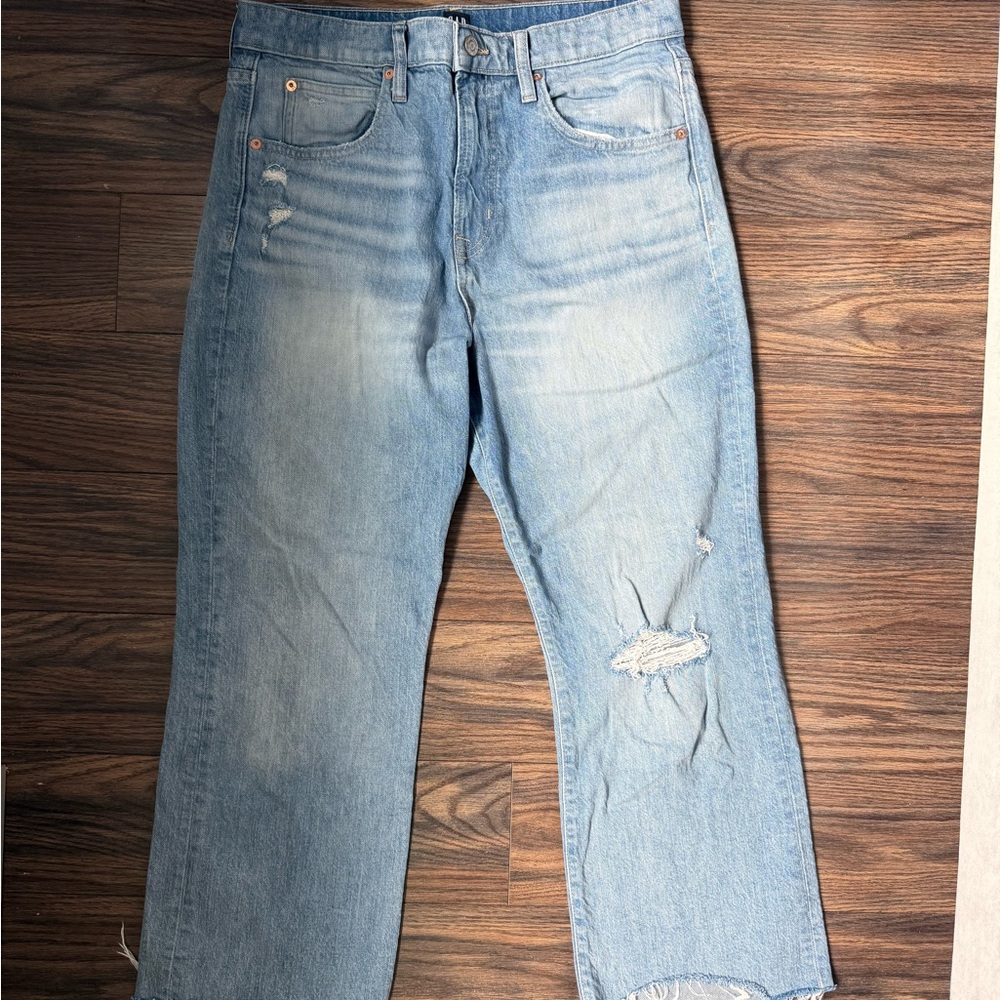 GAP Denim Light Blue Mom Jeans